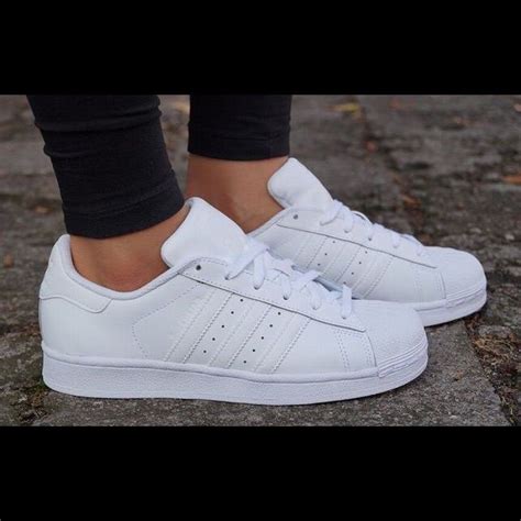 adidas sneaker white|all white adidas women sneakers.